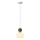 Suspension filaire 1xG9/7W/230V blanc/vert