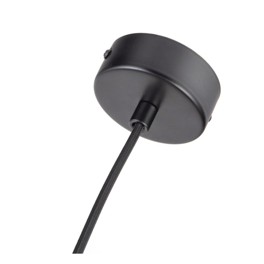 Suspension filaire 1xGU10/10W/230V frêne/bois massif noir