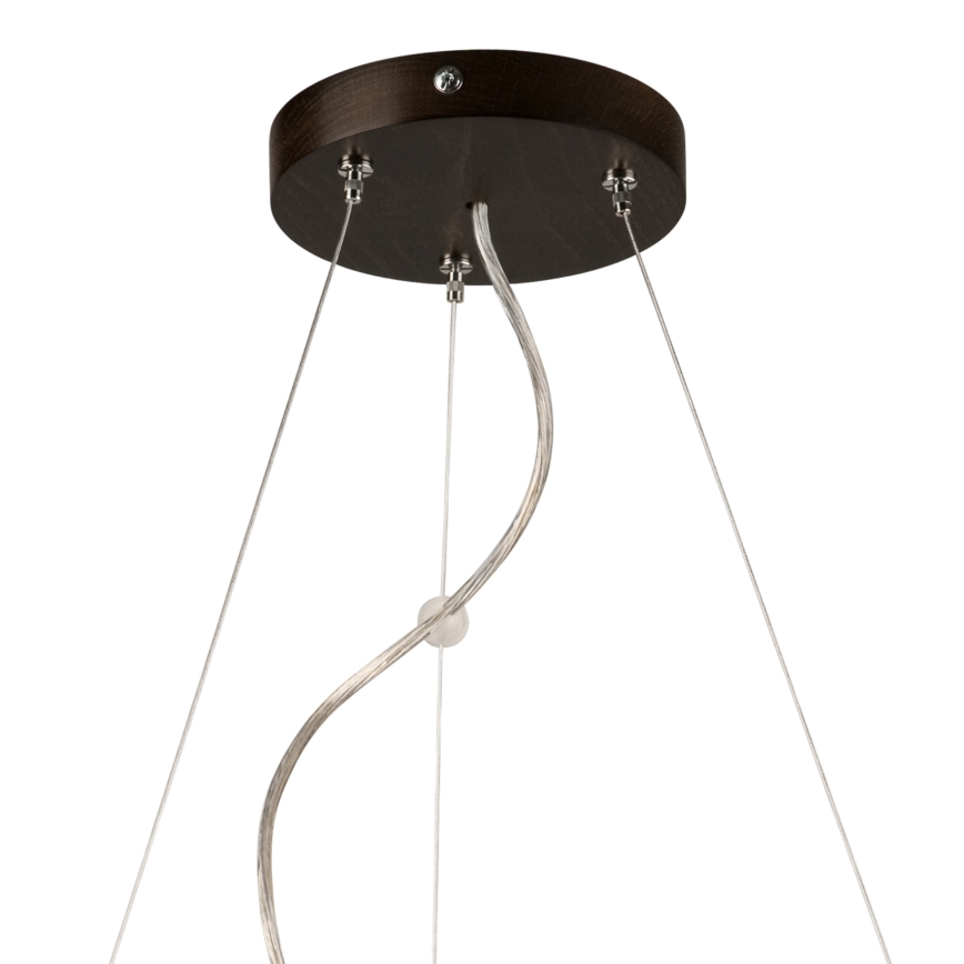 Suspension filaire 3xE27/60W/230V ø 47 cm pin - certifié FSC