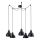 Suspension filaire 5xE27/60W/230V araignée