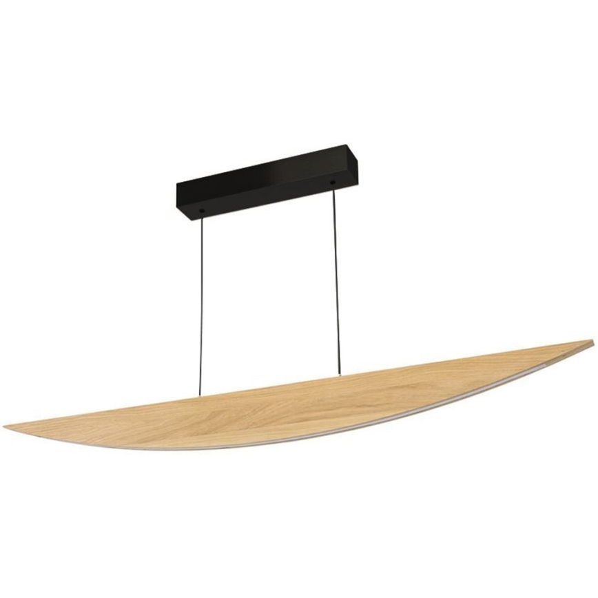 Suspension filaire à intensité variable DUBAI LED/14W/230V chêne