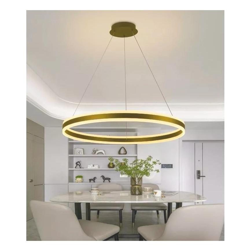 Suspension filaire à intensité variable LED/110W/230V 3000-6500K + télécommande