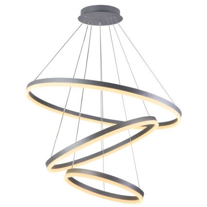 Suspension filaire à intensité variable LED/125W/230V 3000-6500K d. 80 cm + Télécommande