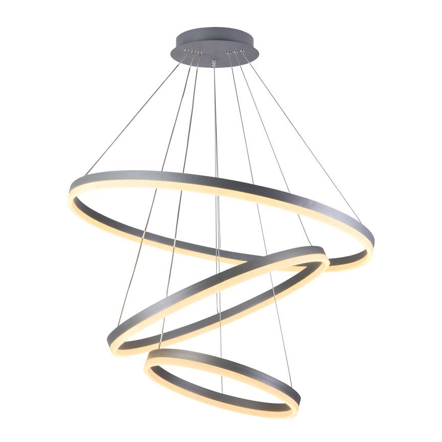 Suspension filaire à intensité variable LED/125W/230V 3000-6500K d. 80 cm + Télécommande