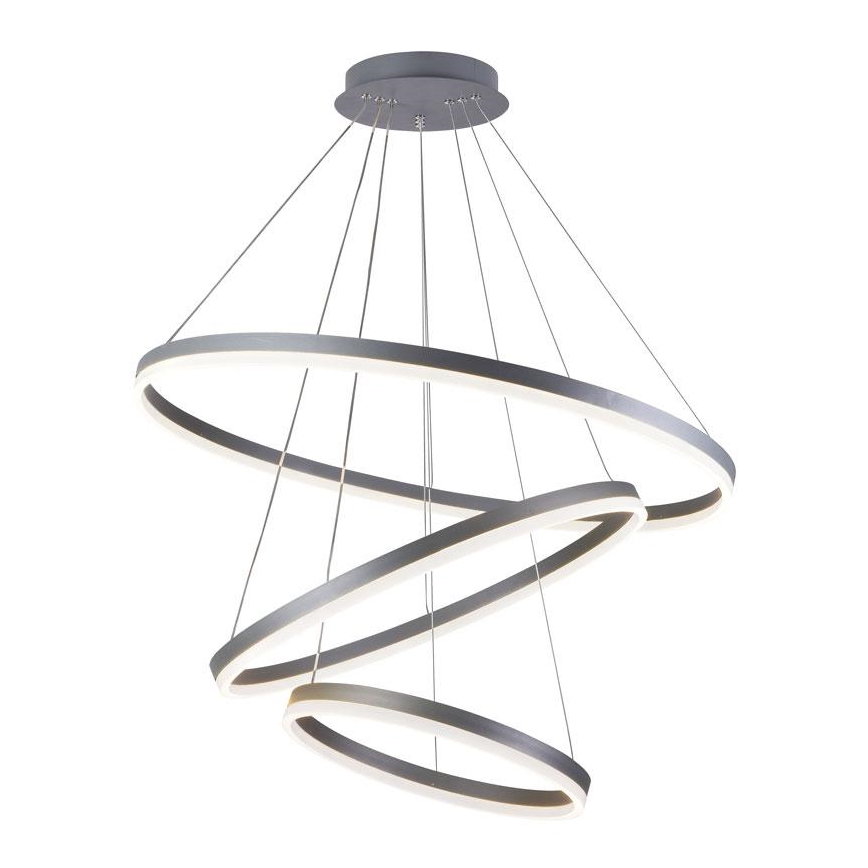 Suspension filaire à intensité variable LED/125W/230V 3000-6500K d. 80 cm + Télécommande