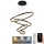 Suspension filaire à intensité variable LED/165W/230V 3000-6500K d. 80 cm + Télécommande