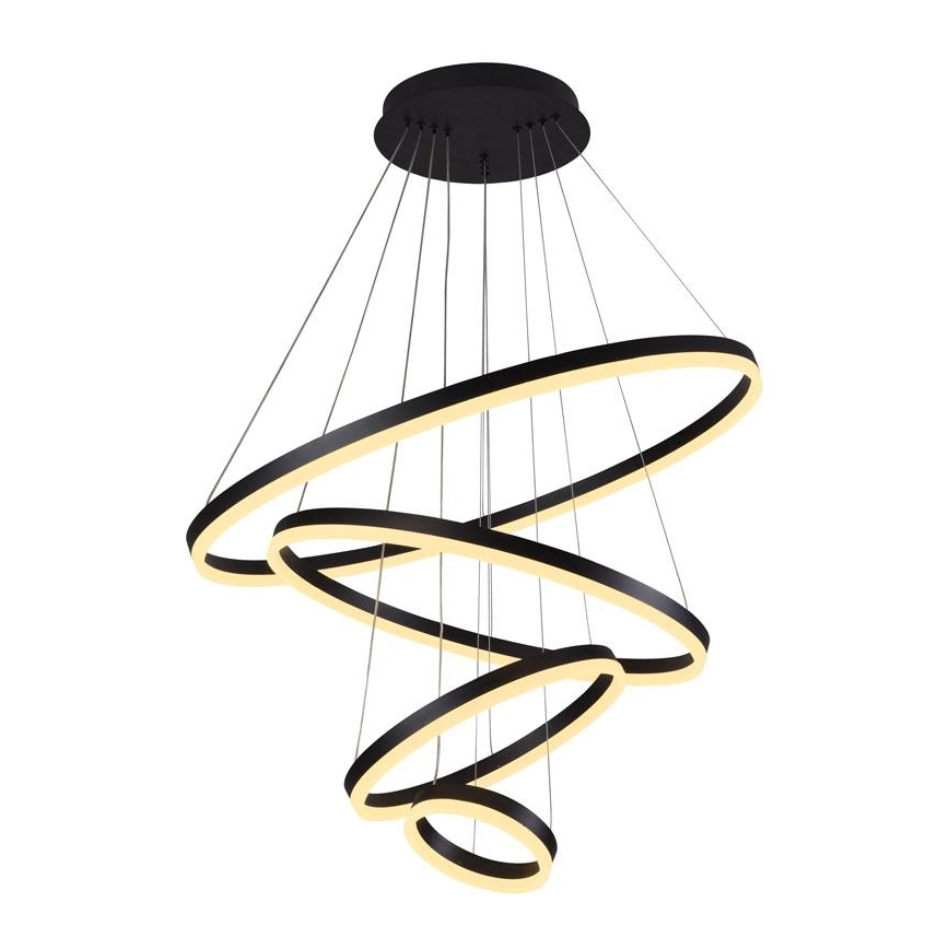 Suspension filaire à intensité variable LED/165W/230V 3000-6500K d. 80 cm + Télécommande