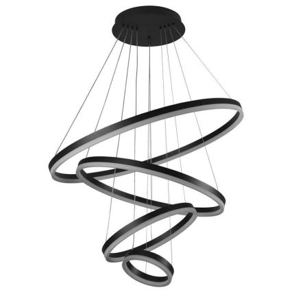 Suspension filaire à intensité variable LED/165W/230V 3000-6500K d. 80 cm + Télécommande
