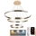 Suspension filaire à intensité variable LED/220W/230V 3000-6500K d. 80 cm + Télécommande