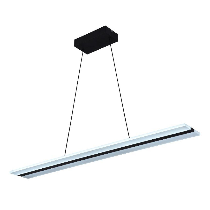 Suspension filaire à intensité variable LED/40W/230V 3000-6500K noir + télécommande