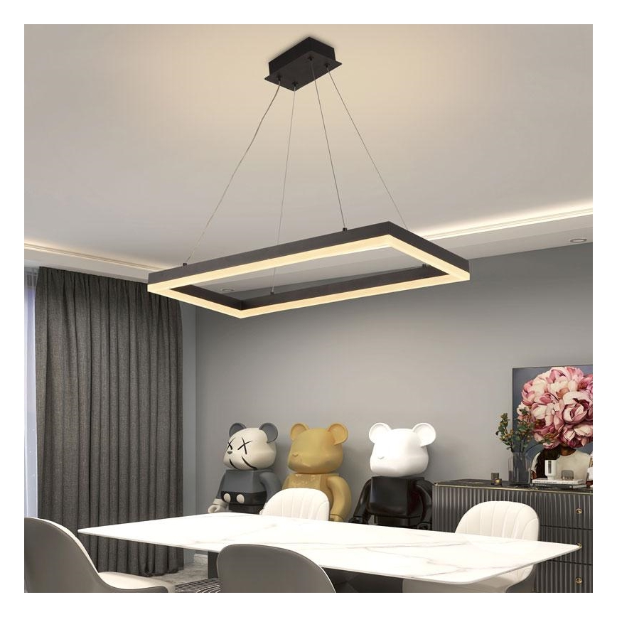 Suspension filaire à intensité variable LED/40W/230V 3000-6500K + télécommande