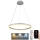 Suspension filaire à intensité variable LED/42W/230V 3000-6500K d. 60 cm + Télécommande