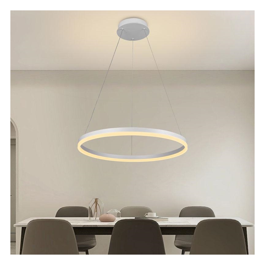 Suspension filaire à intensité variable LED/42W/230V 3000-6500K d. 60 cm + Télécommande