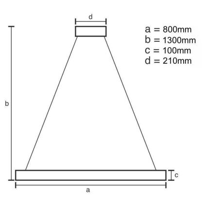 Suspension filaire en cristal à intensité variable LED/50W/230V 3000-6500K chrome brillant + télécommande