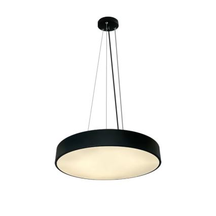 Suspension filaire à intensité variable LED/50W/230V 3000-6500K noir + Télécommande