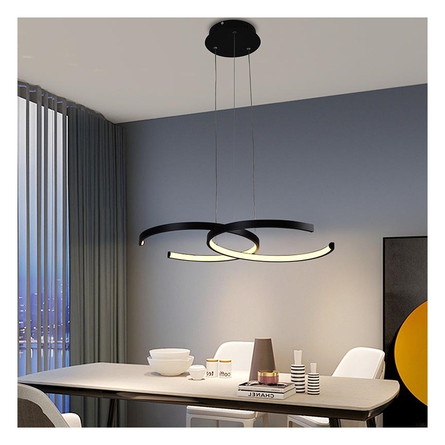 Suspension filaire à intensité variable LED/50W/230V 3000-6500K + Télécommande