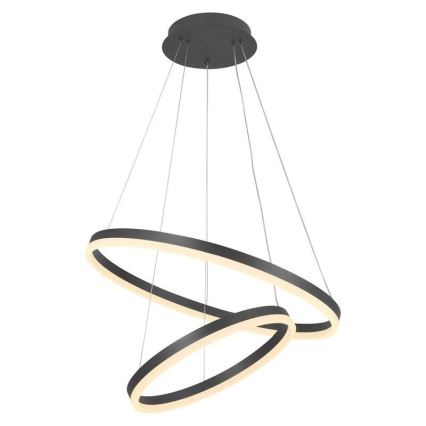 Suspension filaire à intensité variable LED/70W/230V 3000-6500K d. 60 cm + Télécommande