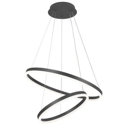 Suspension filaire à intensité variable LED/70W/230V 3000-6500K d. 60 cm + Télécommande