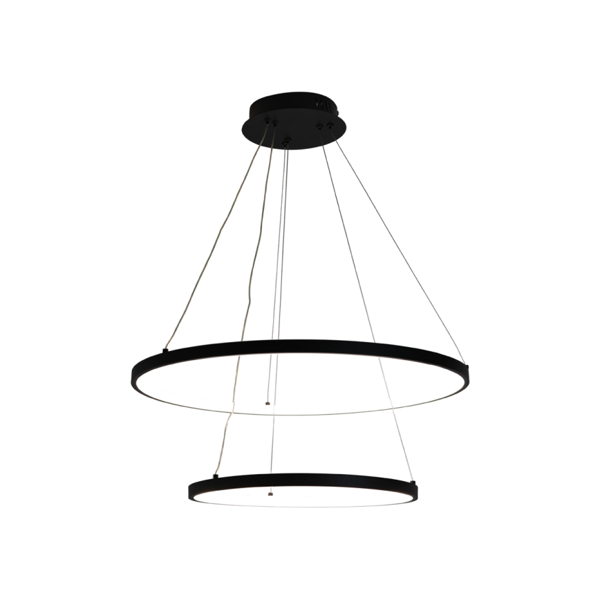 Suspension filaire à intensité variable LED/75W/230V 3000-6500K d. 60 cm + Télécommande