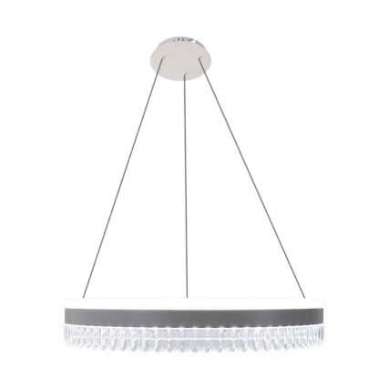 Suspension filaire en cristal à intensité variable LED/80W/230V 3000-6500K blanc + télécommande