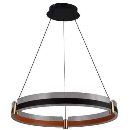 Suspension filaire à intensité variable LED/80W/230V 3000-6500K d. 60 cm + Télécommande