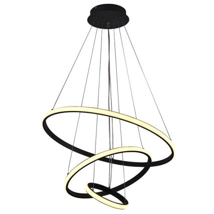 Suspension filaire à intensité variable LED/90W/230V 3000-6500K d. 60 cm + Télécommande