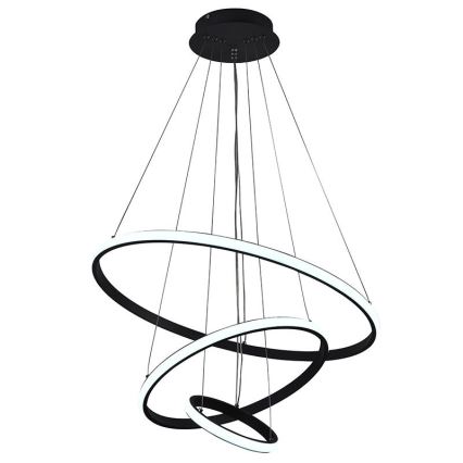 Suspension filaire à intensité variable LED/90W/230V 3000-6500K d. 60 cm + Télécommande
