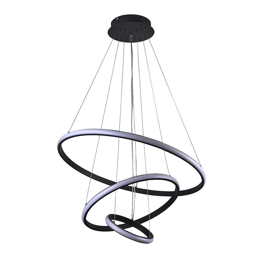 Suspension filaire à intensité variable LED/90W/230V 3000-6500K d. 60 cm + Télécommande