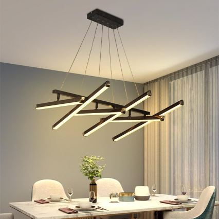 Suspension filaire à intensité variable LED/90W/230V 3000-6500K + télécommande