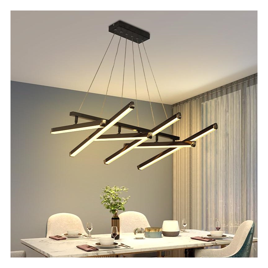 Suspension filaire à intensité variable LED/90W/230V 3000-6500K + télécommande