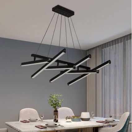 Suspension filaire à intensité variable LED/90W/230V 3000-6500K + télécommande