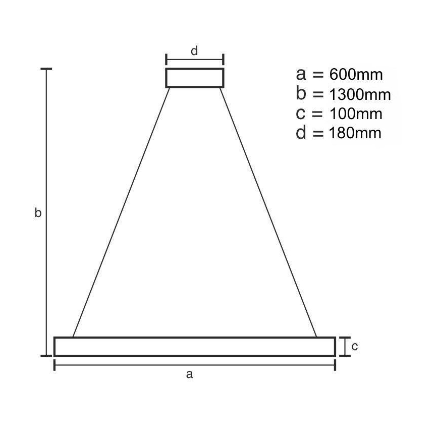 Suspension filaire à intensité variable LED LED/40W/230V 3000-6500K chrome/doré + Télécommande