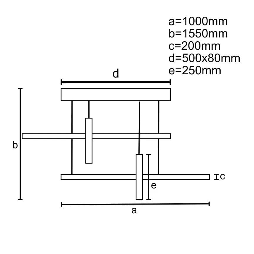 Suspension filaire à intensité variable LED LED/70W/230V 3000-6500K + télécommande