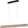 Suspension filaire à intensité variable LEON 3xLED/18W/230V chêne