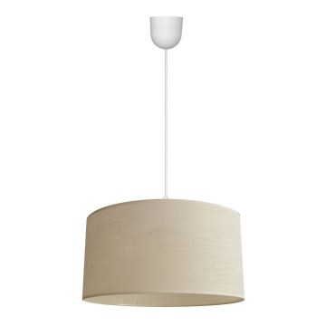 Suspension filaire ALBA 1xE27/15W/230V d. 40 cm beige
