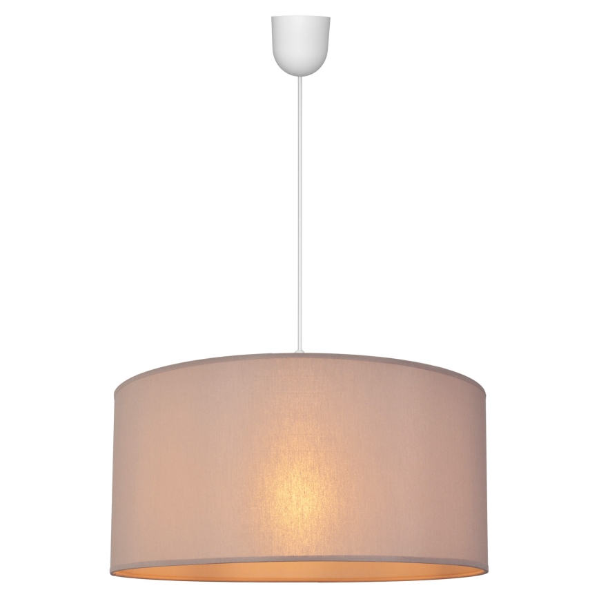 Suspension filaire ALBA 1xE27/15W/230V d. 40 cm beige