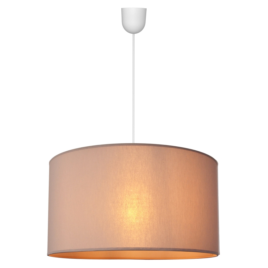 Suspension filaire ALBA 1xE27/15W/230V d. 45 cm beige