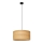 Suspension filaire ALBA 1xE27/15W/230V diam. 40 cm marron/noir