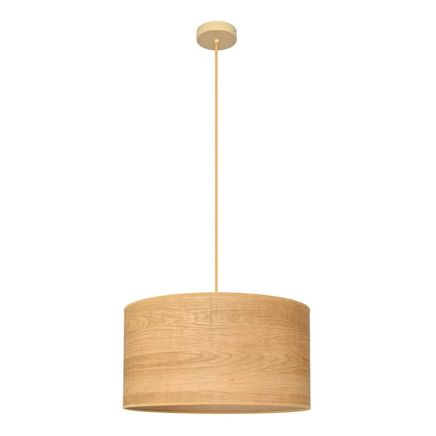 Suspension filaire ALBA 1xE27/15W/230V diam. 45 cm marron