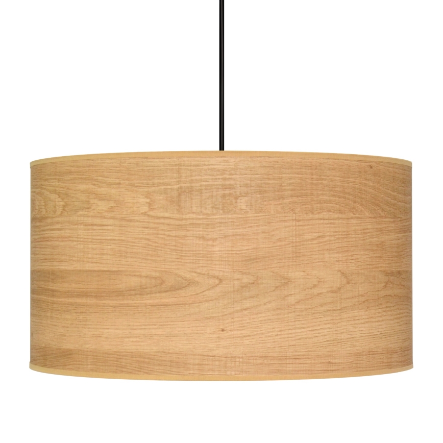 Suspension filaire ALBA 1xE27/15W/230V diam. 45 cm marron/noir