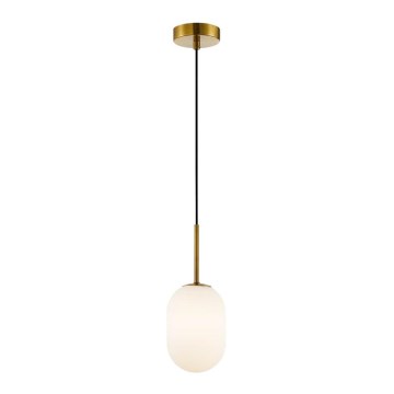 Suspension filaire ALIAS 1xG9/8W/230V d. 12 cm doré