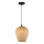 Suspension filaire ALMA 1xE27/60W/230V d. 23 cm bambou