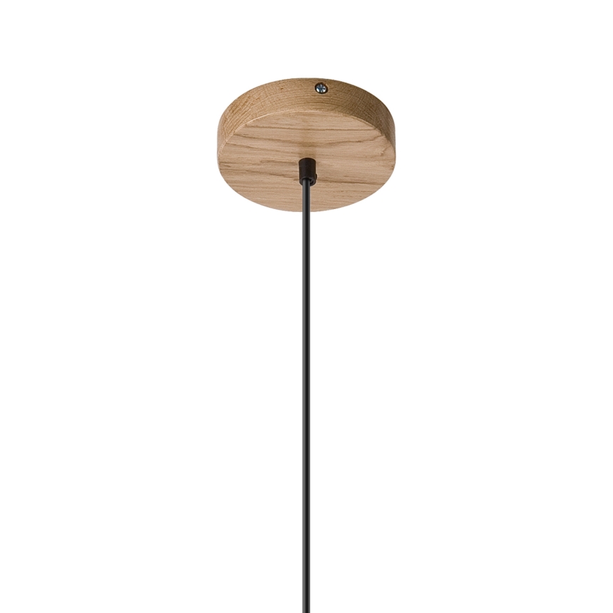 Suspension filaire ANTONIO 1xE27/60W/230V chêne