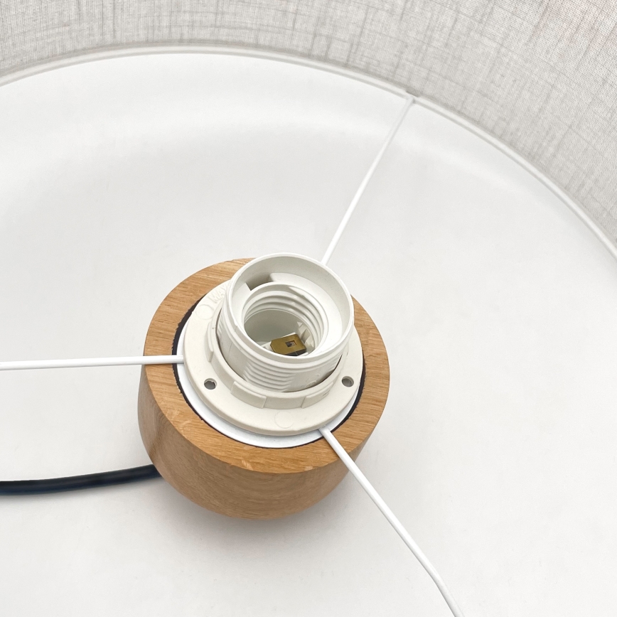 Suspension filaire ANTONIO 1xE27/60W/230V chêne