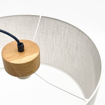 Suspension filaire ANTONIO 1xE27/60W/230V chêne