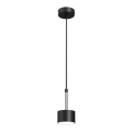 Suspension filaire ARENA 1xGX53/11W/230V noir/chrome brillant
