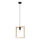 Suspension filaire ARIES 1xE27/15W/230V hêtre/beige