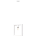 Suspension filaire ARIES 1xE27/15W/230V hêtre/blanc