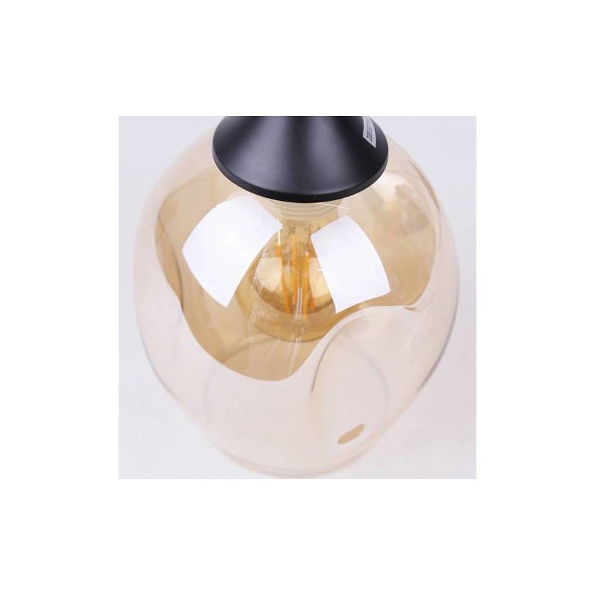 Suspension filaire ASPA 1xE27/40W/230V noir