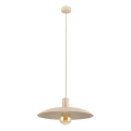 Suspension filaire ASTRA 1xE27/15W/230V d. 41 cm beige